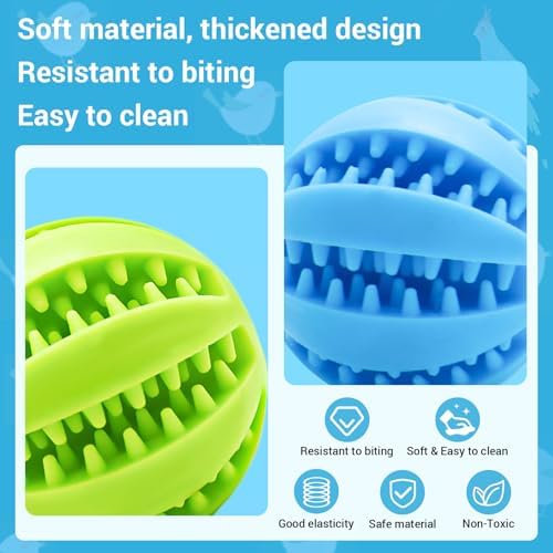 2 Pcs Parrot Feeder Chew Toy Balls, Bird Foraging Interactive Toys, Suitable for Small Animals and All Birds,Parakeet,Parrots,Lovebirds,Macaws,Hamsters,Guinea Pigs