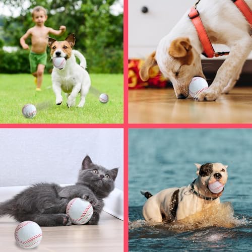X-Small Dog Tennis Balls Dog Toys Ball 1.72" Pack of 6, Fit Ball Launchers