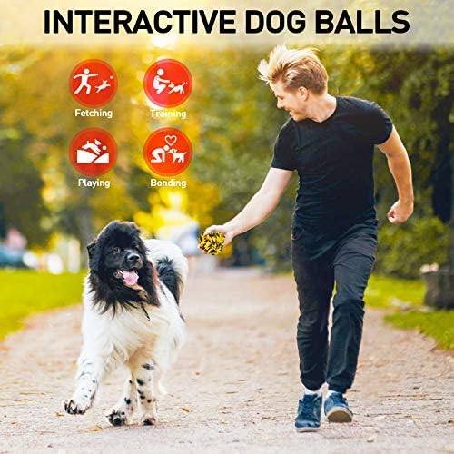 SHARLOVY Dog Toys for Aggressive Chewers, Dog Balls for Large Breeds