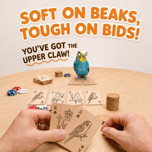 Natural Balsa Wood Bird Chew Toy 13 Count, Shredding Toy for Bird