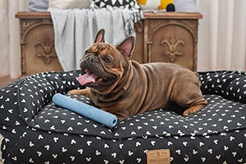 Harry Barker Rubber Balls and Rubber Chew Stick, Rubber Bone for Dogs - 10" Rubber Stick