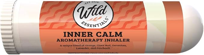 Wild Essentials Cheerful 6 Aromatherapy Nasal Inhaler Multi Pack Made with 100% Natural, Therapeutic Grade Essential Oils to Keep You Happy and uplifted
