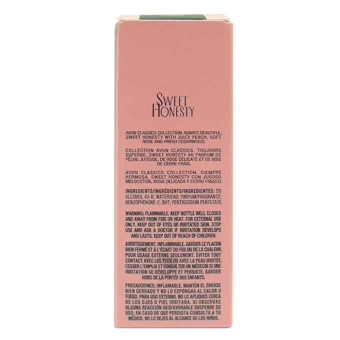 AVON Sweet Honesty Cologne for Women — Fresh Cedarwood Long Lasting Perfumes for Women — Clean Floral Women’s Fragrances with Rose and Lily, 1.7 fl oz — Designer Womens Perfume Gift