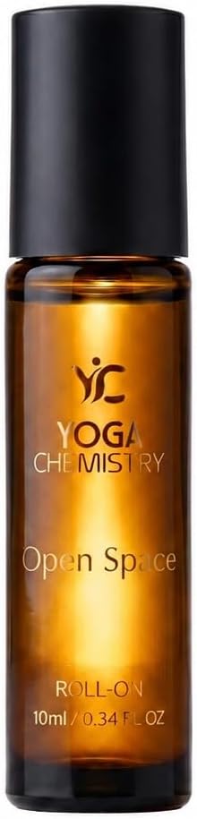 Open Space Pure Essential Oils Roll On | Openness & Release Mood Ritual | Pre-Diluted Aromatherapy Pulse Point Roll On | Rosemary, Eucalyptus & Peppermint Blend | 10 ml / 0.34 fl oz