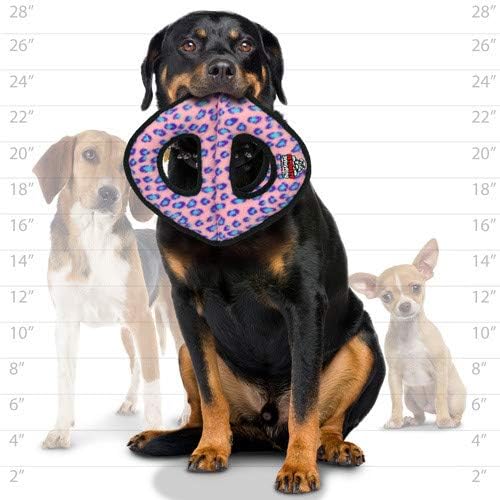 TUFFY® 2 Pack Ultimate 3Way Ring Ultra Durable Plush Dog Toys