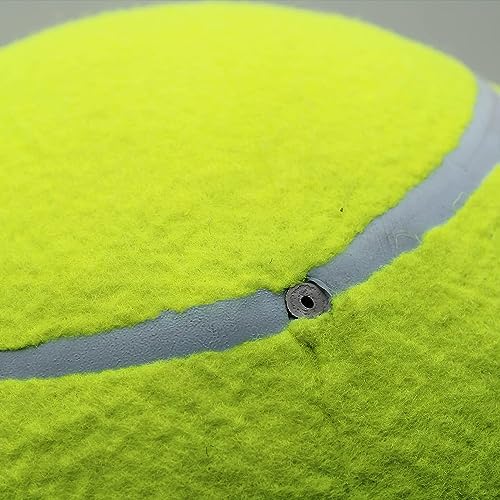 Magicorange 4 Pack 9.5 inch Giant Tennis Ball, Large Dog Toy Ball,Yellow