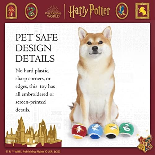 Harry Potter Hogwarts Pride Dog Tennis Balls, 4 Pk