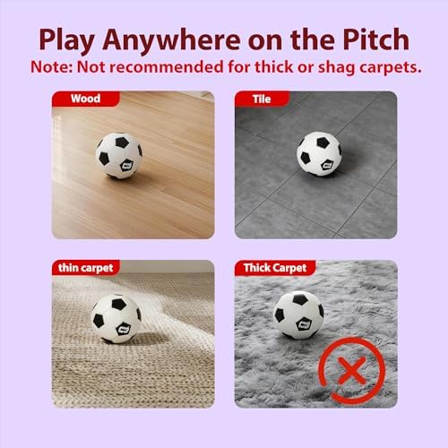 Official FIFA World Cup - Interactive Dog Toys, Smart Dog Ball, Automatic Moving and Rolling Ball Toys for Small Medium Large Dogs, Motion-Activated and USB Rechargeable