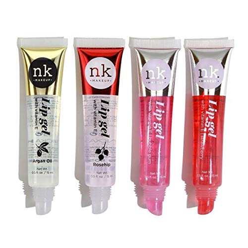 NICKA K NEW YORK Lip Gel, Hydrating, Lightweight, Glides on Effortlessly, Non Sticky Finish Lip Gel Colors (AMZ010)