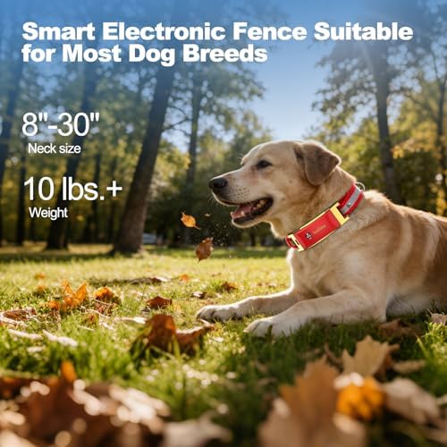 Wireless Electric GPS Dog Collar Fence for Dog with Free App