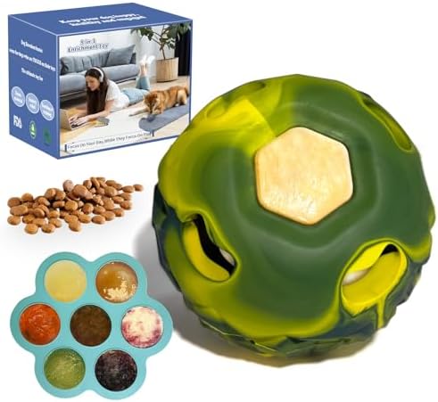 Frozen Dog Enrichment Toy, Small Freezable Fillable Natural Rubber Chew Toy