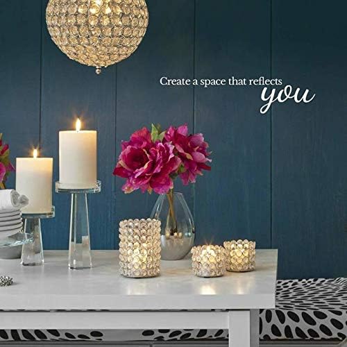 Serene Spaces Living Glossy White Ceramic Vase, Black Ceramic Vases for Modern Home Decor, Perfect Centerpiece for Weddings, Parties, Bridal Showers, Events, Measures 5" Tall & 5.75" Cube