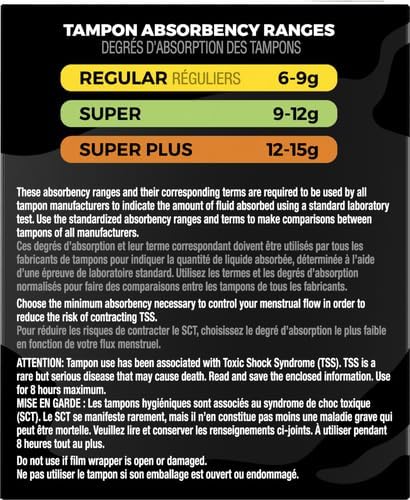 U by Kotex Tampons, Click Compact, Regular Absorbency, Unscented, 45 Count (Pack of 2)