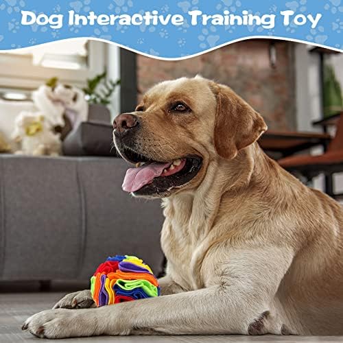 2 Pcs Snuffle Ball for Dogs Interactive Dog Toys Encourage Foraging Skills