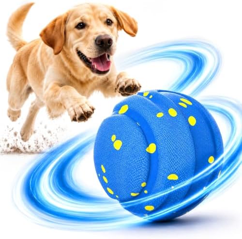 Interactive Dog Ball, Automatic Dog Toy, 3 Modes, ETPU Shell, USB-C