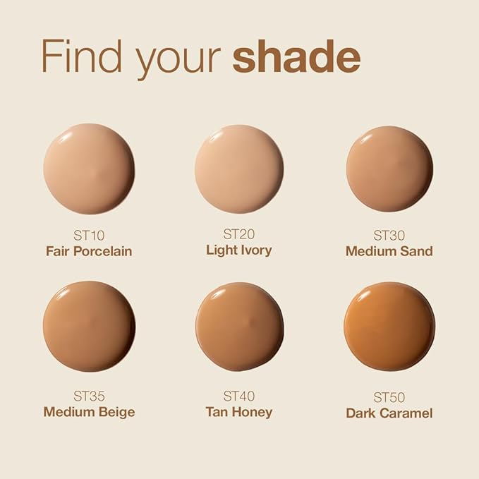 Palladio Skin Tint with Aloe, Niacinamide and Hyaluronic Acid, Sheer to Medium Coverage, Glowy Finish, Brightening and Blurring Lightweight Foundation Makeup (Tan Honey)