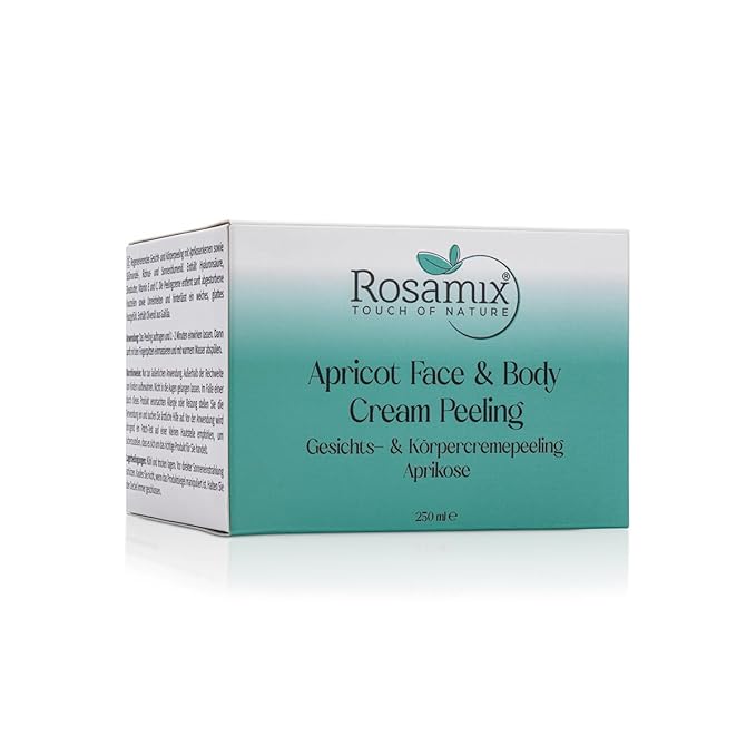 Deep Exfoliating Body Scrub Gentle - Body Polish Exfoliating Scrub Cream with shea butter and vitamins E and C