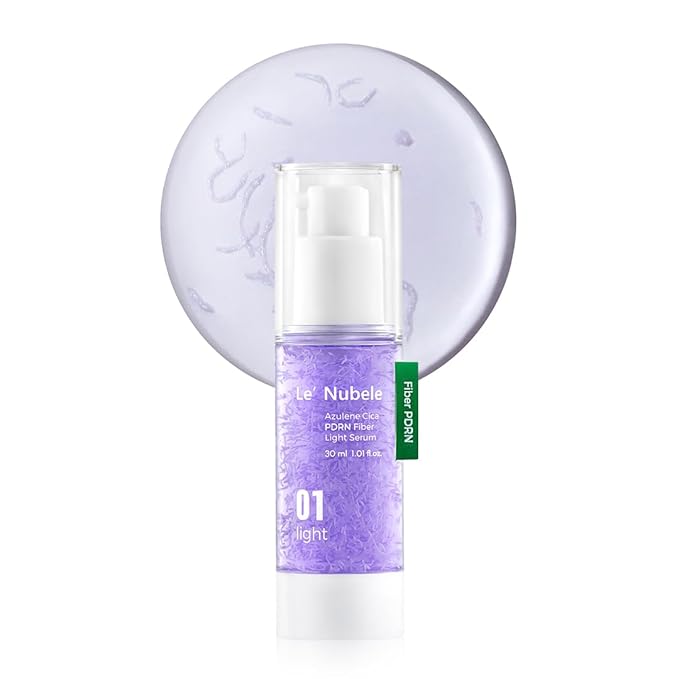 Le Nubele Azulene Cica PDRN Skin Regeneration Set (Serum + Ampoule + Gel Cream) 3-Step Skincare for Sensitive, Acne-Prone, and Aging Skin