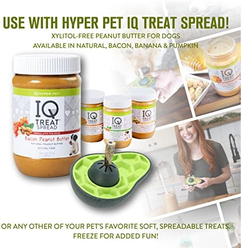 Hyper Pet Wobocado Bully Stick Dog Treat Holder, Slow Feeder, Interactive Chew Toy, Alternative to Dog Treat Dispensing Dog Toys, For All Breeds