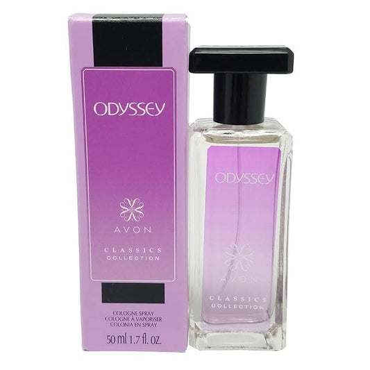 AVON Classics Odyssey Cologne for Women — Soft Floral Perfumes with Tuberose, Ylang-Ylang & Oakmoss — Long-Lasting Fragrance from the Classics Collection, 1.7 fl oz
