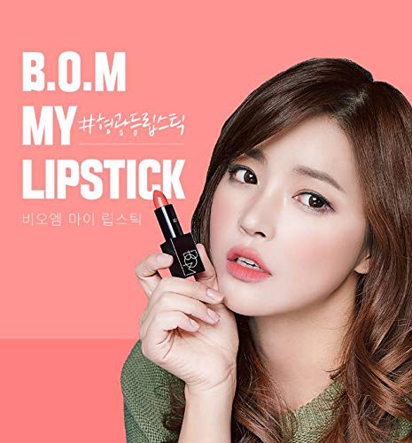 bom My Lipstick #802 Cherry Red Long Lasting Red Matte Lipstick Velvet Texture
