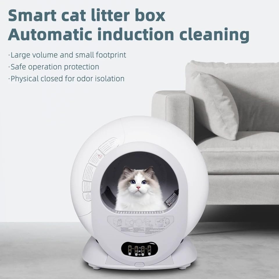 Smart 65l Automatic self-Cleaning cat Litter Box