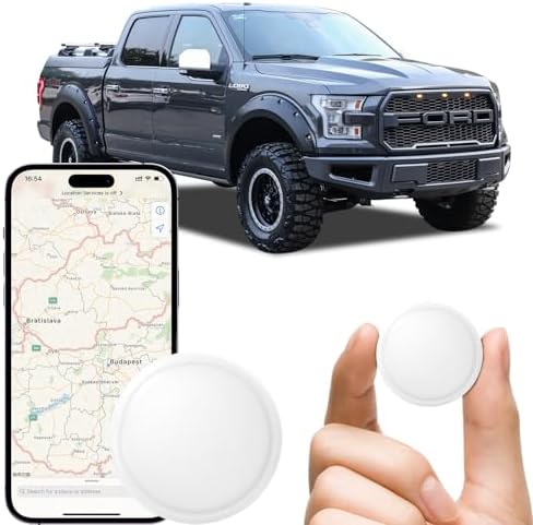 Real Time Location GPS Tracker Device for Car and Vehicles | No Subscription, No Monthly Fee, for Android and iPhone, Long Battery Life, Mini Hidden Magnetic, Tracking Kids Elderly Pet