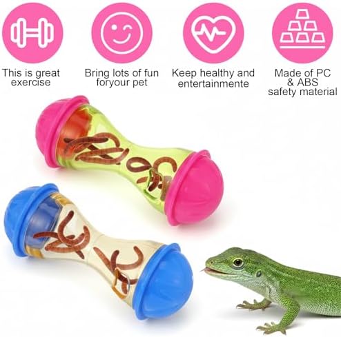 2 Pcs Bearded Dragon Toy Bearded Dragon Toys Hedgehog Toys