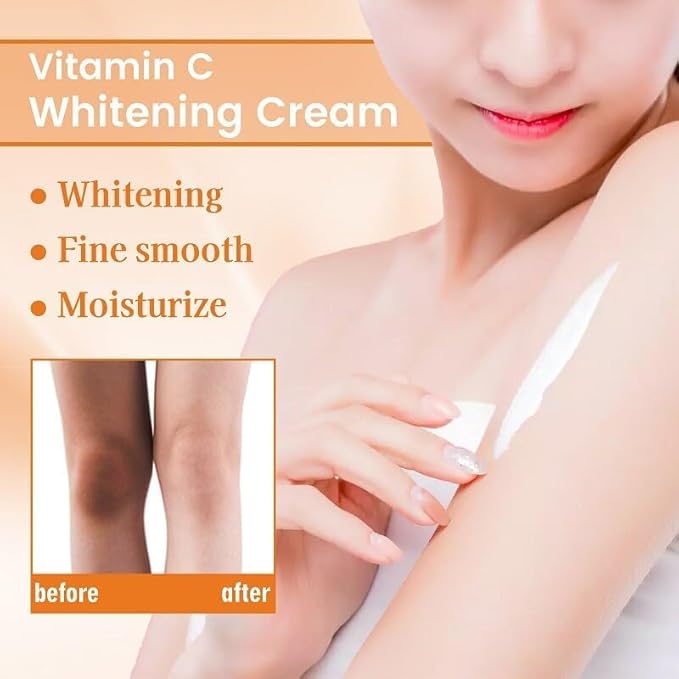 Body VVhitening Cream for Private Area and Bikini Area, Quick Results Vitamin C Skin Care Cream for Underarm, Neck, Armpit, Elbow, Knees and Inner Thigh (1.8 FL.Oz)