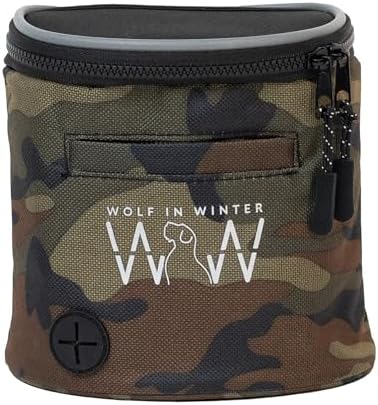 Quickdraw Dog Training Treat Pouch, Black/Camo