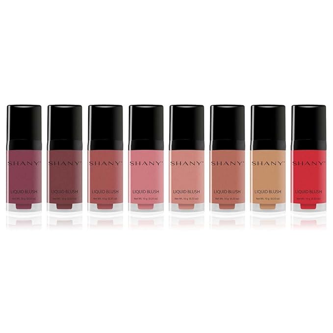 SHANY Paraben Free HD Liquid Cream Blush - Creamy & Blendable Color - ANGEL TOUCH