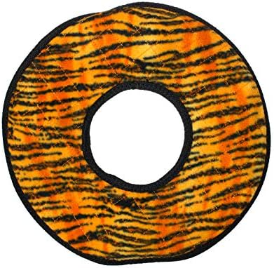 TUFFY® : 2 Pack No Stuff Mega Ring Dog Toy: Ultra Durable Plush Toy with Multiple Layers & Reinforced Seams, Washable and Floats, Original Construction