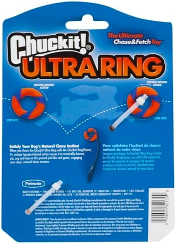 Chuckit! UltraRing Fetch and Chase Outdoor Dog Toy All Breeds