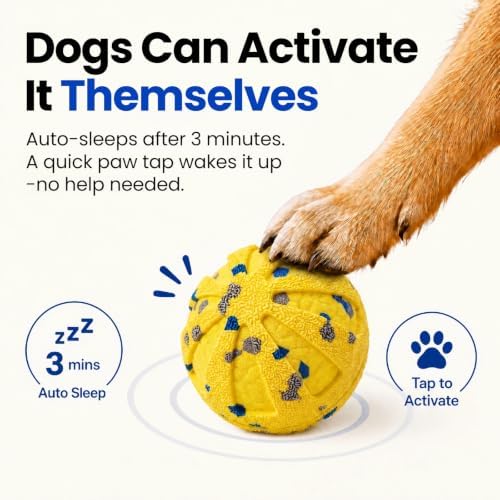 Interactive Dog Toys Ball, Moving Dog Toys to Keep Them Busy