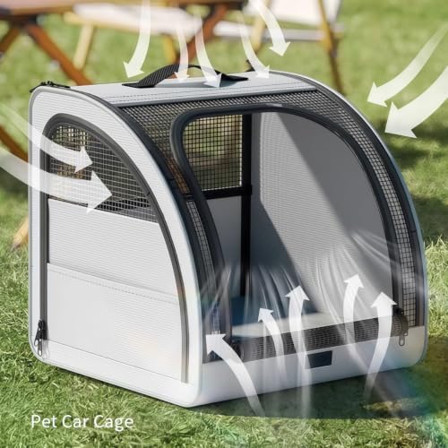 Collapsible Dog Crate Compatible with Smart fortwo/Brabus fortwo C451