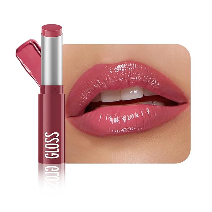 Pink Honey Tinted Lip Stain Lip Balm Lip Gloss Lipstick, Sheer Hydrating Lip Stains Tint, Moisturizing Lip Color for All Skin Tones, Nourishing Lip Balm with a Hint of Natural Black Cherry