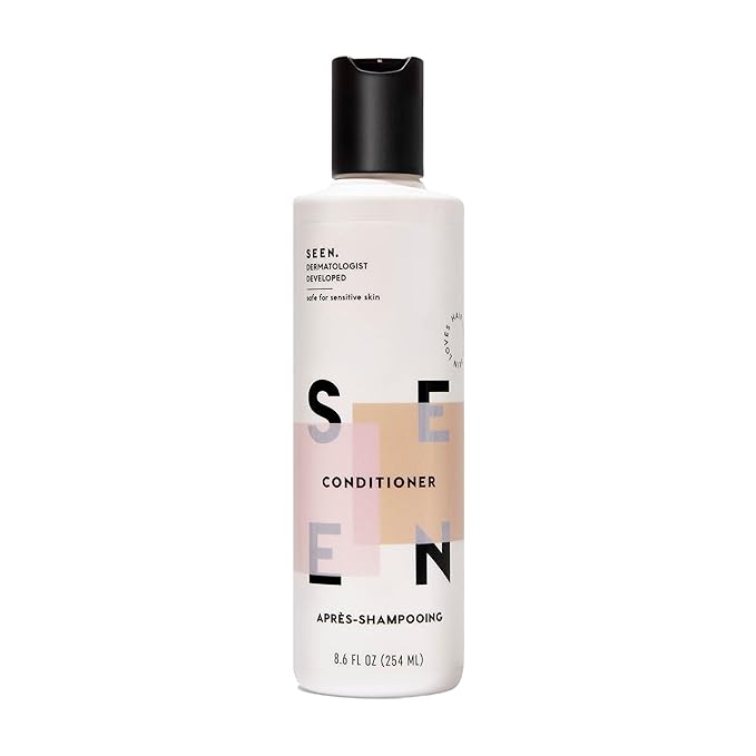 SEEN Conditioner - Scented - Non-Comedogenic & Hair Conditioner- Dermatologist-Developed -Safe for Sensitive & Acne Prone Skin