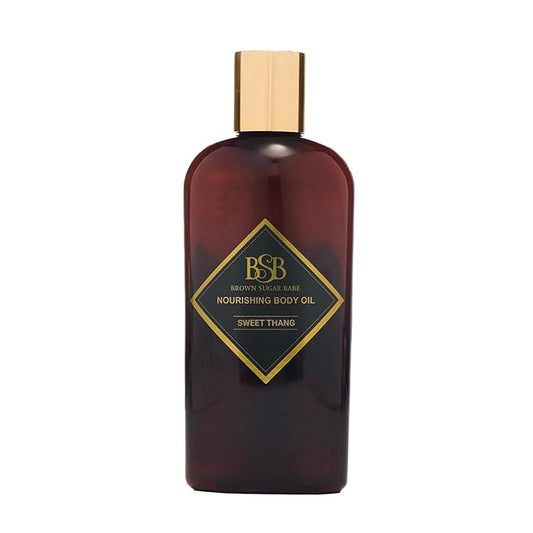 Brown Sugar Babe Sweet Thang Body Oil, Nourishing Oil for Women, Scented Skin Care, Perfume Body-Oil, Paraben Free, Made in USA