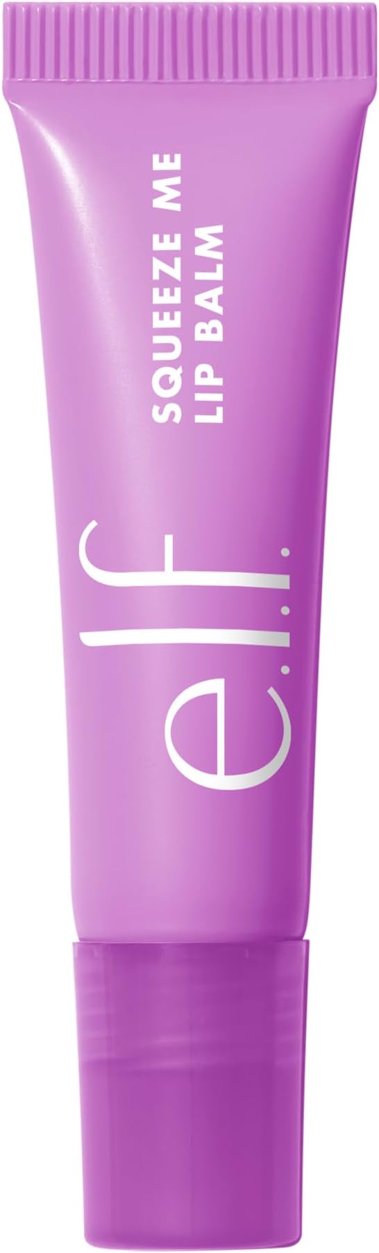 e.l.f. Squeeze Me Lip Balm, Moisturizing Lip Balm for A Sheer Tint of Color, Infused with Hyaluronic Acid, Vegan & Cruelty-Free