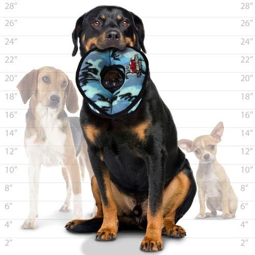 TUFFY® 2 Pack Ultimate 4Way Ring Ultra Durable Plush Dog Toys