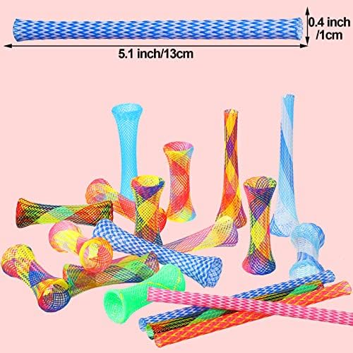Leitee 60 Pcs Cat Spring Toys Kitten Tubes,Random Colors