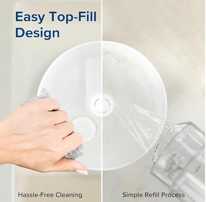 300ML Air Humidifier & Aroma Diffuser Home Fragrance Room Decor Essential Oil Diffuser Humidifiers for Bedroom Cool Mist 7 LED Light Car Air Freshener (Light Wood-1)