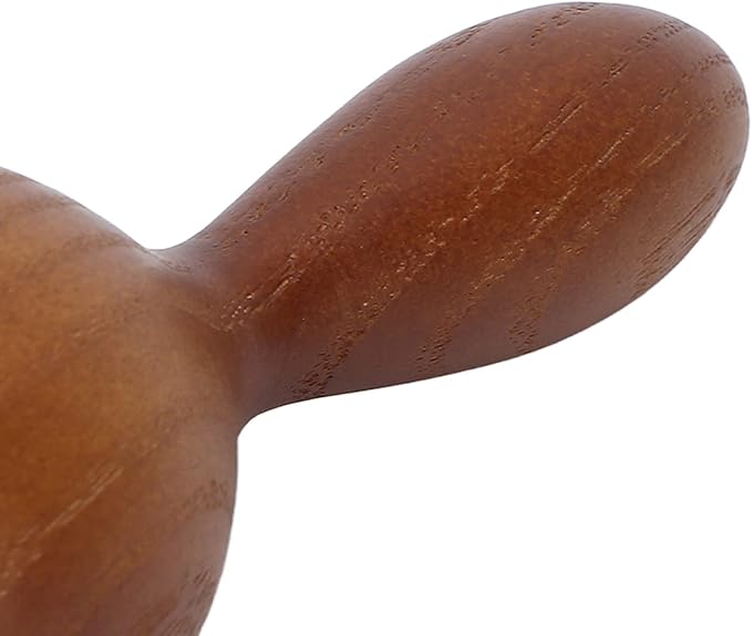 Wooden Handheld Massage, Portable Essential Oil Massage Hammer Teakwood Beauty Massage Hammer Wood Therapy Massage Tool Psoas Muscle Release Tool Wood Therapy Massage Tools Kit for Skin Care
