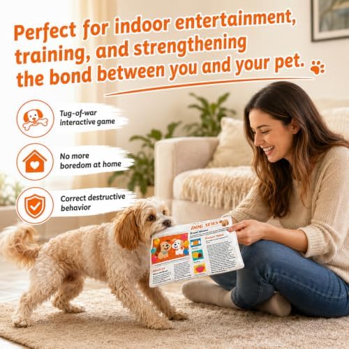 2026 New Crinkle Dog Newspaper Toy Indestructible Newspaper Toys for Dogs Durable Non Shredding Washable,No Stuffing Dog Chew Toy for Puppy Puppies Small and Medium Dogs-2PCS