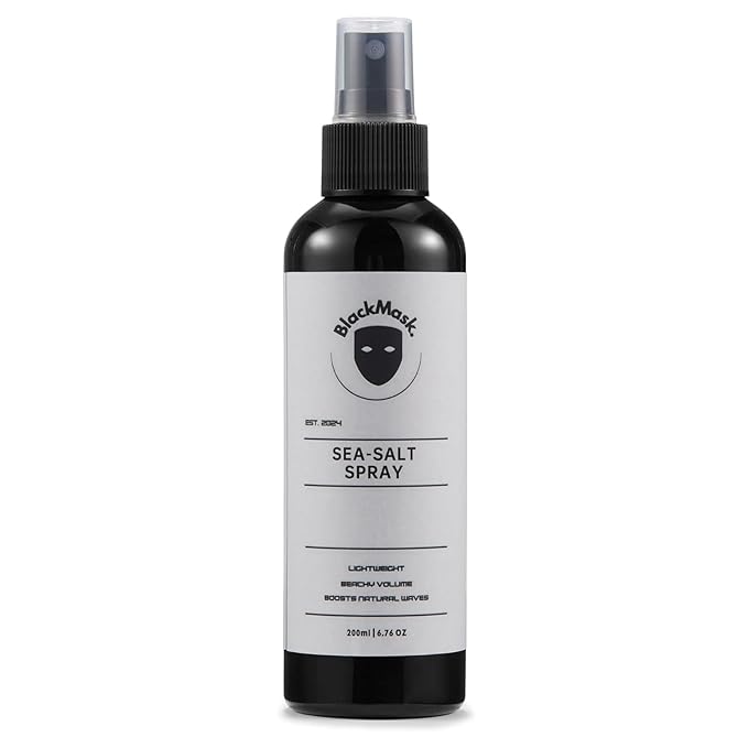 BlackMask Sea Salt Spray for Men – Volume & Texture, Lightweight Hold, Effortless Style