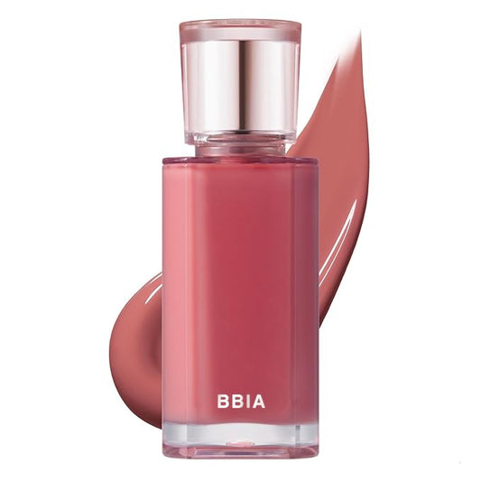BBIA Lucky Shine Tint – Glass-like High-Glossy & Glowy Lip Stain Soft Muted Color Naturally Moisturizing & Plumping Comfortable Texture Long-Lasting Non-Sticky Korean Makeup (08 LUCKY FIG)