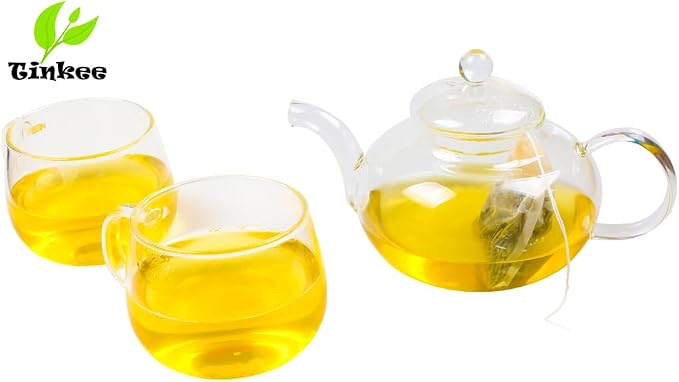 Tea Filter bags, safe and natural material, disposable tea infuser, empty tea bag with drawstring for loose leaf tea, set of 100（3.15 x 3.94 inch ） (Initial)