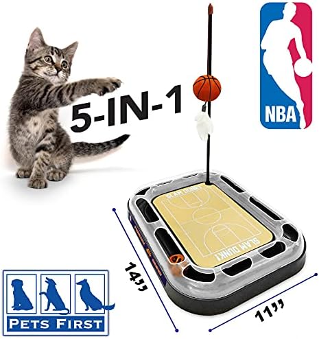 Pets First Phoenix Suns Basketball Cat Scratcher Toy 14 x 11