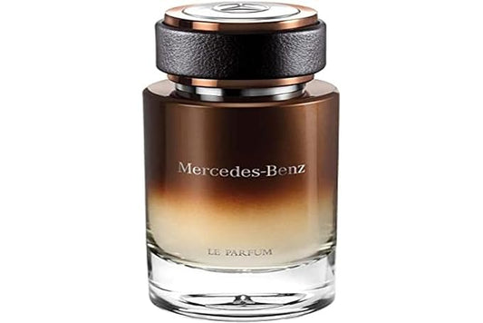 Mercedes Benz - Le Parfum - Irresistible Fragrance For Men - Wood And Leather Scent - For Dynamic, Leading Personalities - Pink Pepper, Bergamot, Violet Leaves, Amber Notes - Eau De Parfum - 4 Fl Oz