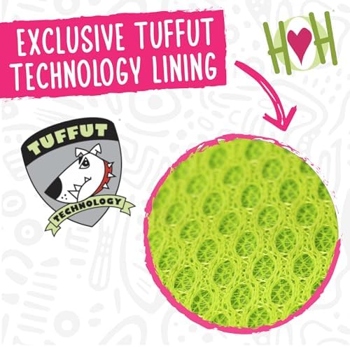 HuggleHounds Plush Dog Toy - Fuzzy Dog Toys, Soft Plush, for Small and Large Breeds with Squeaker - Lester Lamb, Large
